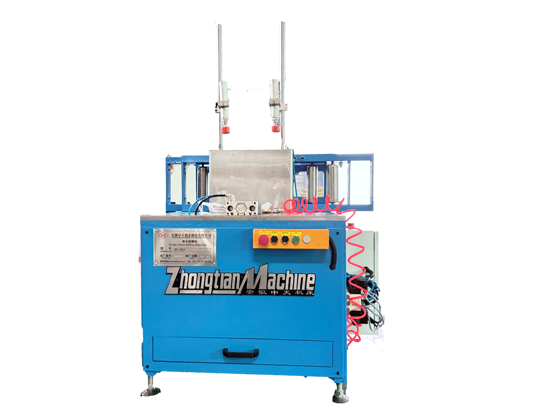 Single head milling machine